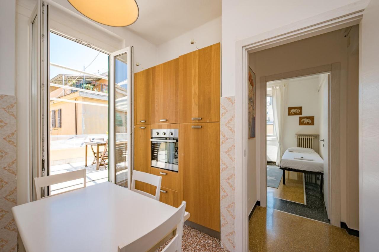 Joivy Penthouse Flat With Terrace Apartment Genoa Ngoại thất bức ảnh