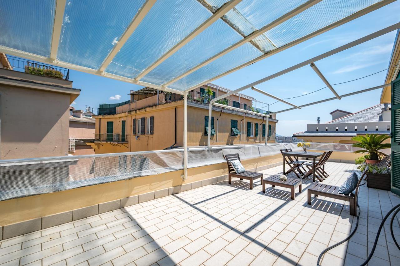 Joivy Penthouse Flat With Terrace Apartment Genoa Ngoại thất bức ảnh